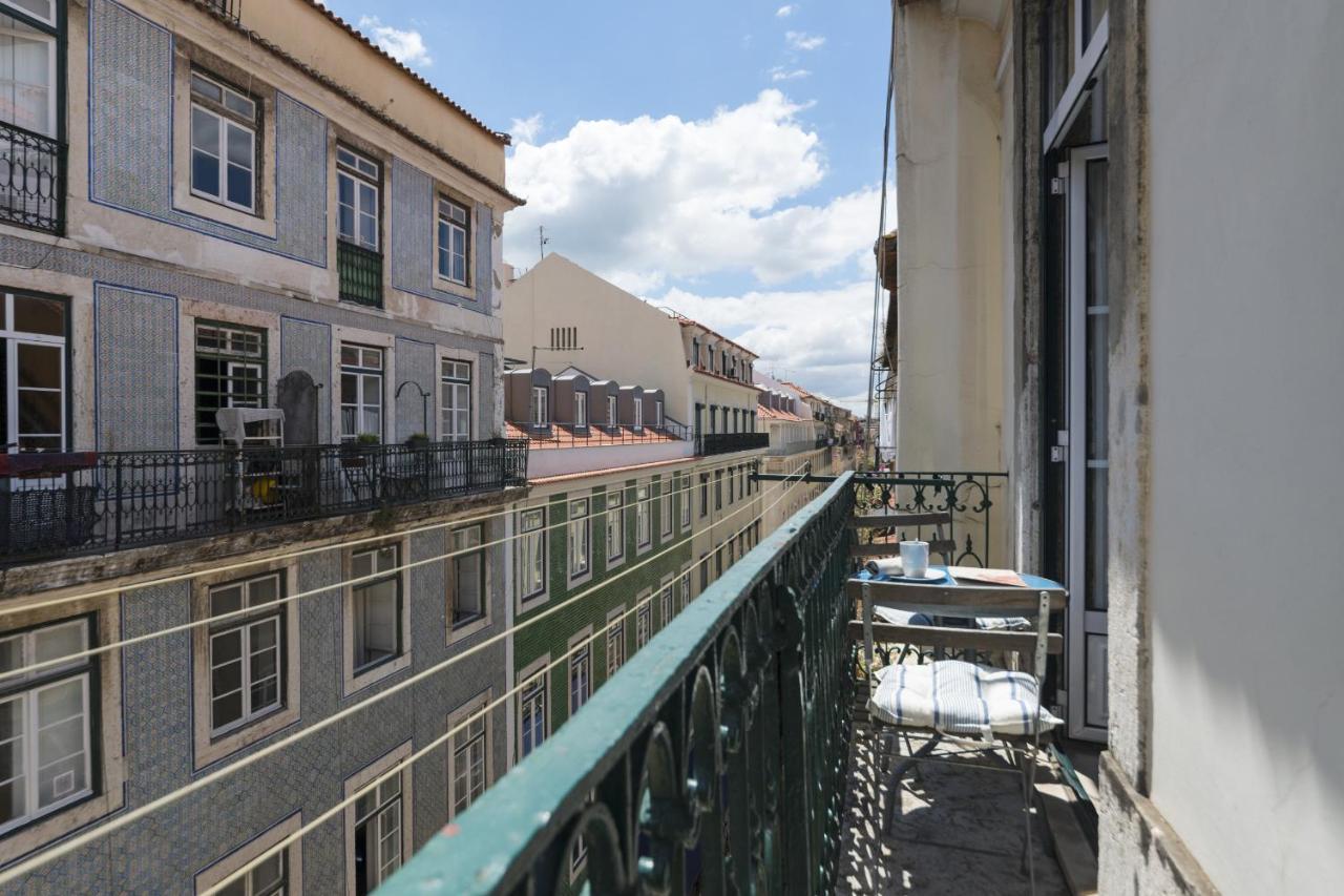 The Traditional Arts Memoir, Downtown Flat With Balcony And Comfort Lisboa Eksteriør billede